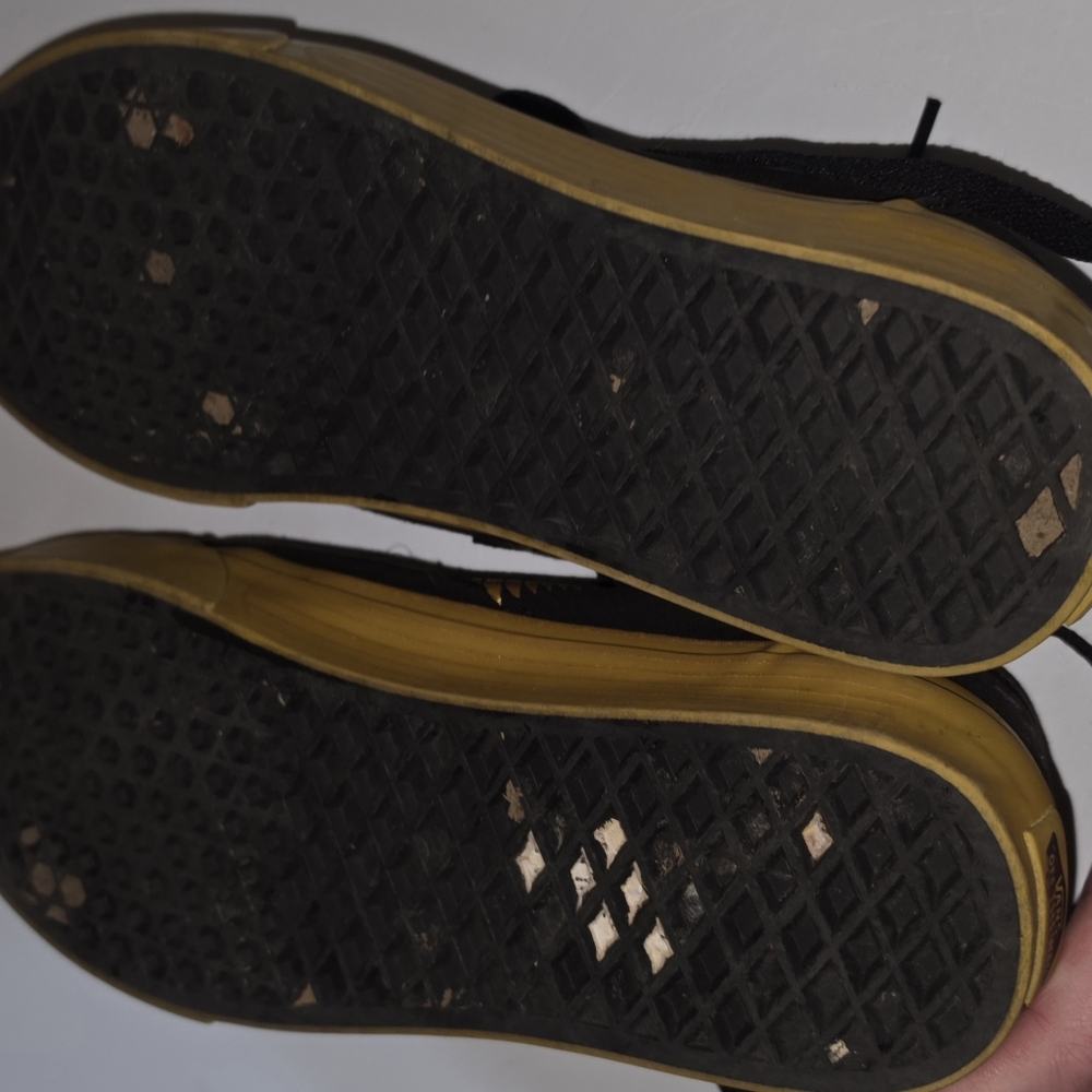 Vans Harry Potter GOLDEN SNITCH Black and Gold 10.5W 9M Low-Top Sneakers - Picture 9 of 9